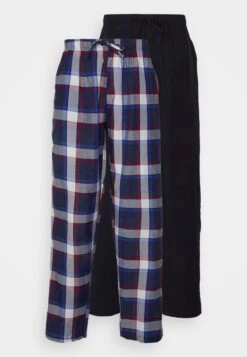 Pier One 2 Pack - Pyjamabroek - 503 - Dark Blue_302 - Red -Herenkleding Winkel 063b88d7f4b14317a1b84bef67ff886c