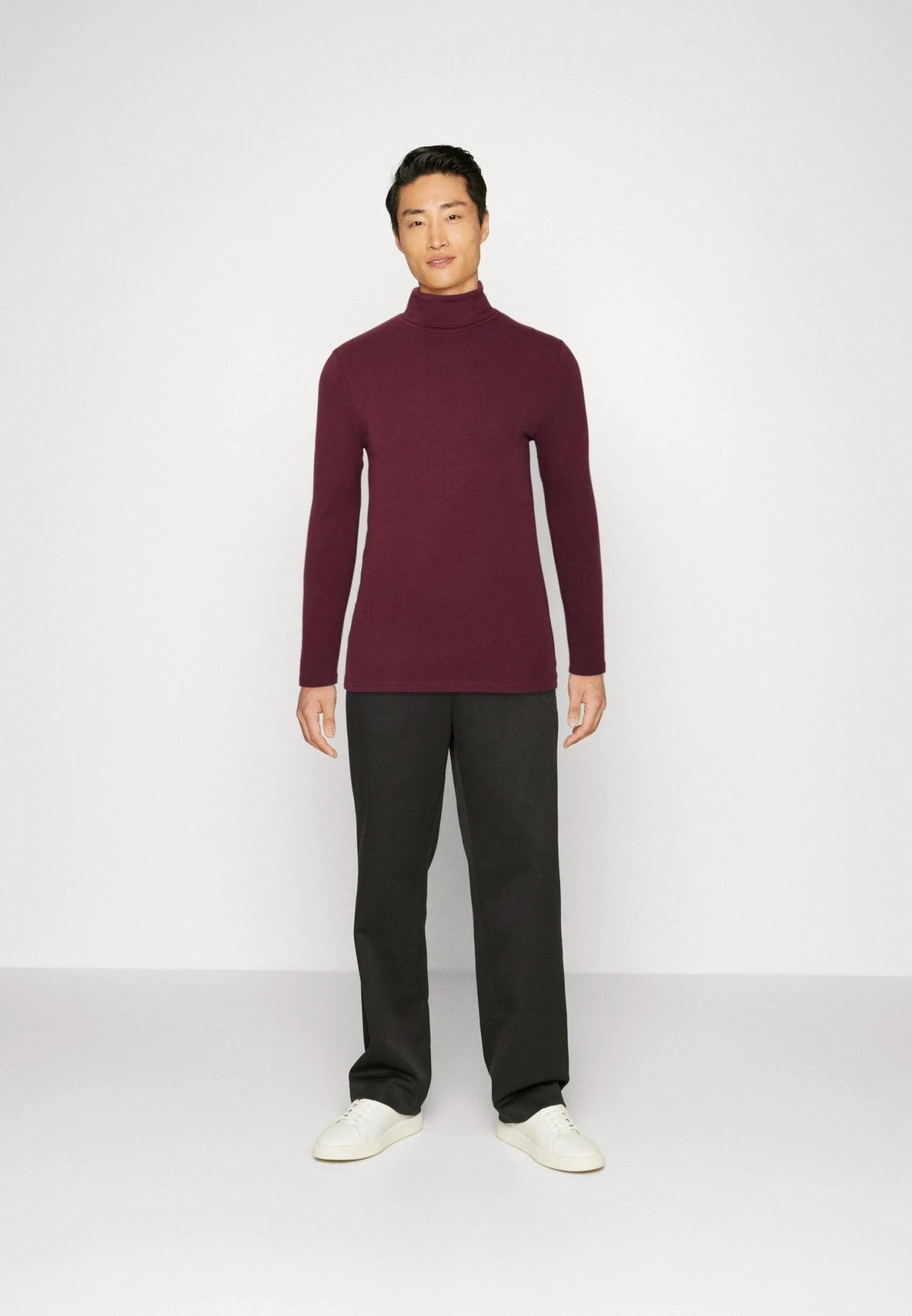 Pier One 2 Pack - Longsleeve - Beige/Bordeaux 1 Pier One 2 Pack - Longsleeve - Beige/Bordeaux