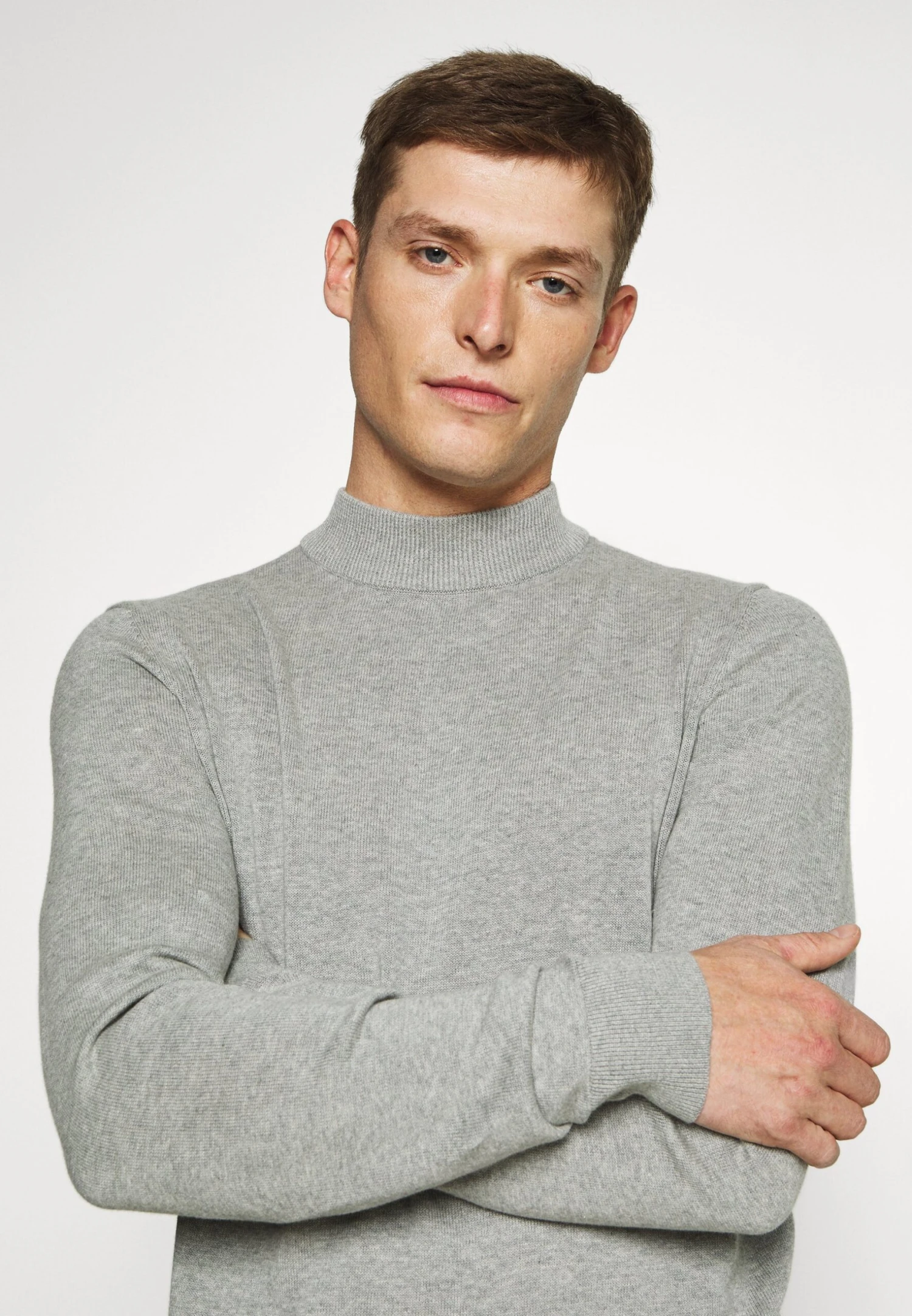 Pier One Trui - Mottled Light Grey 4 Pier One Trui - Mottled Light Grey - Afbeelding 4