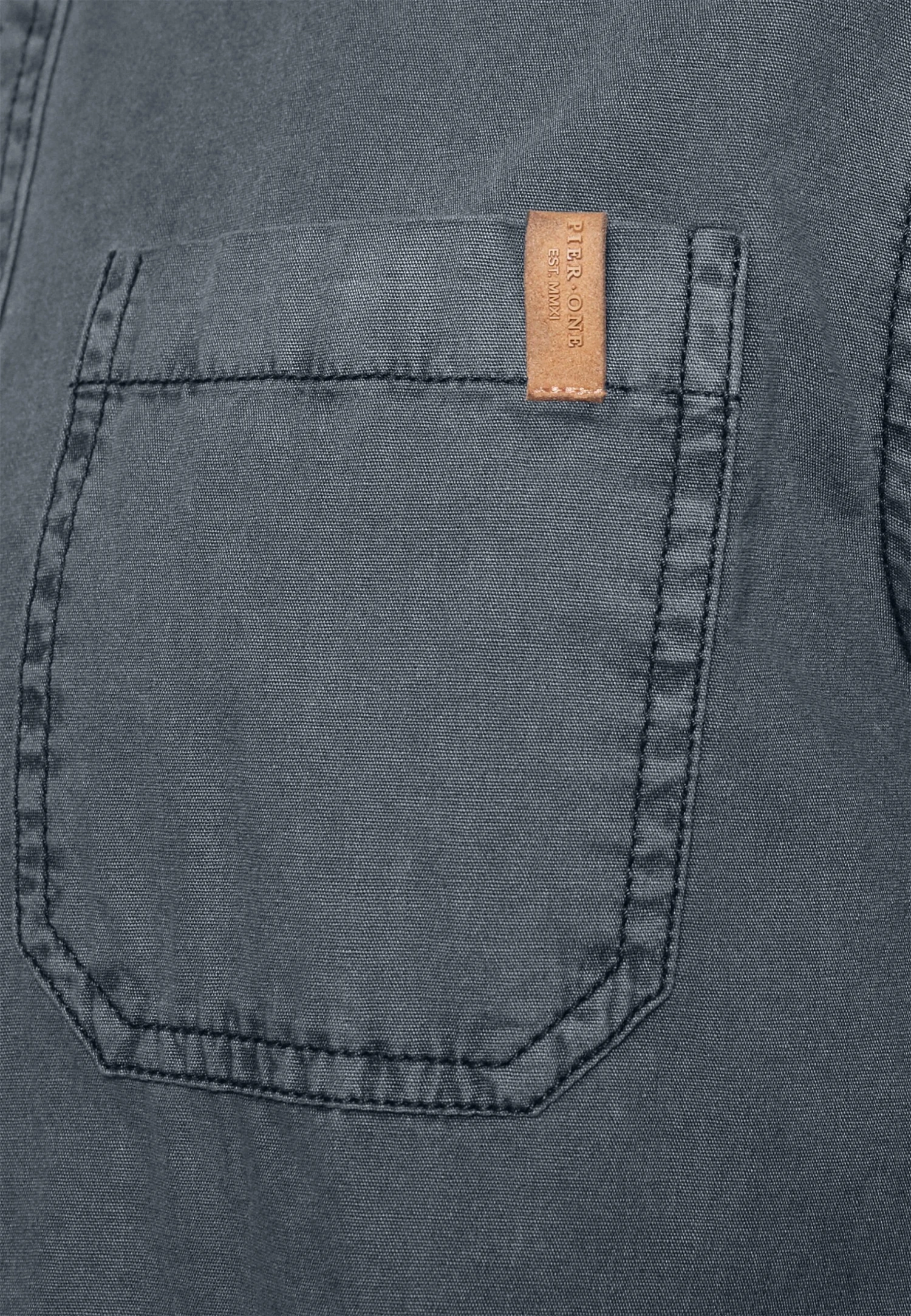 Pier One Overhemd - Blue-Grey 6 Pier One Overhemd - Blue-Grey - Afbeelding 6