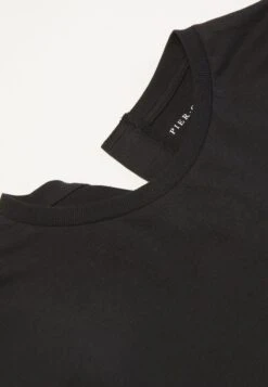 Pier One Longsleeve - Black -Herenkleding Winkel 209957379cd1448f845d583d02683127