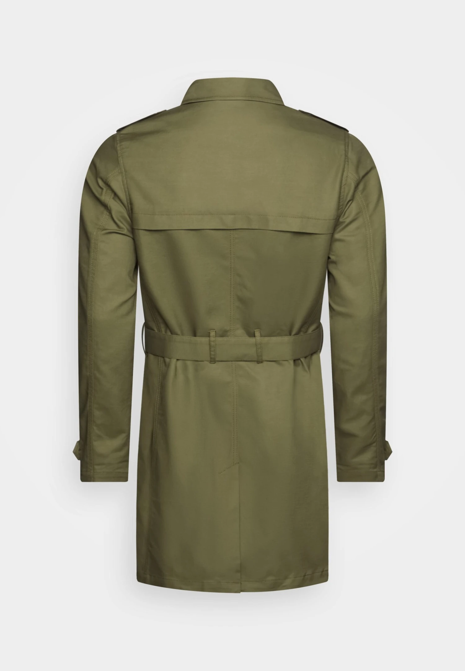 Pier One Trenchcoat - Olive 2 Pier One Trenchcoat - Olive - Afbeelding 2