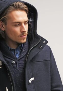 Pier One Halflange Jas - Navy -Herenkleding Winkel 39fc34304bfd4cb98c88dbc8fb72bf47