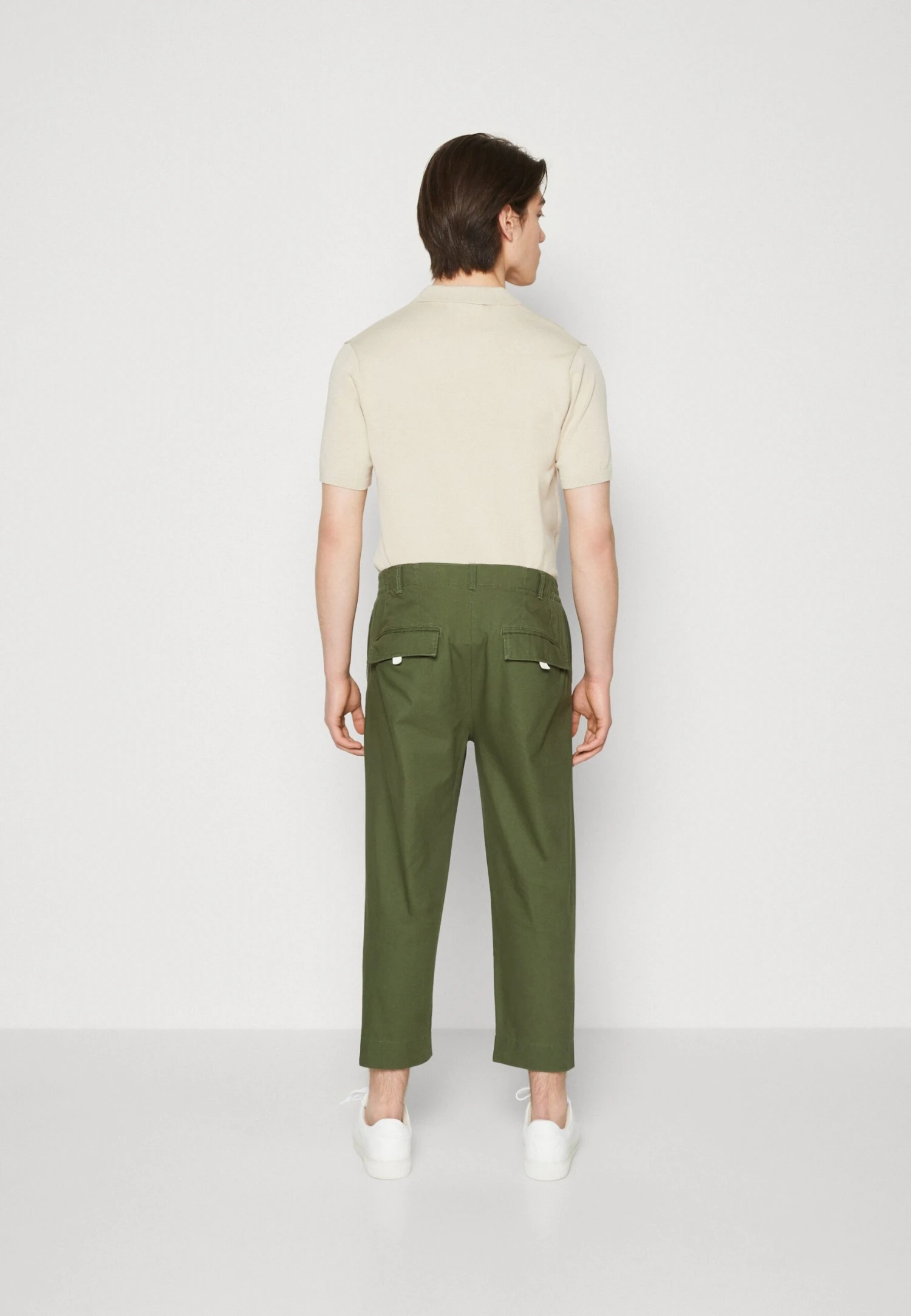 Pier One Broek - Olive 3 Pier One Broek - Olive - Afbeelding 3