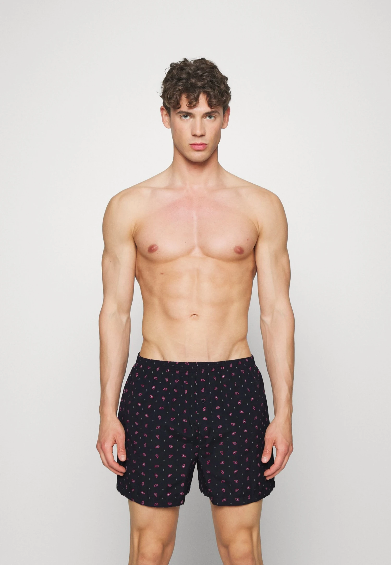 Pier One 5 Pack - Boxershort - Dark Blue/Bordeaux/ Blue 3 Pier One 5 Pack - Boxershort - Dark Blue/Bordeaux/ Blue - Afbeelding 3