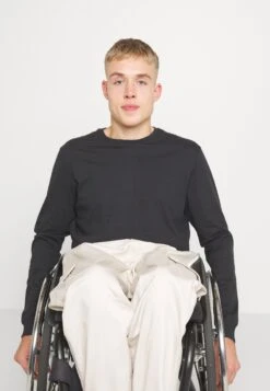 Pier One Longsleeve - Black -Herenkleding Winkel 45cf56a72ccd449798b5c18cbbf5aa1d