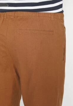 Pier One Linen Blend Drawcord Shorts- Shorts - Brown -Herenkleding Winkel 47f3ba1fb7dc4b3aa672e604b9fed1fe