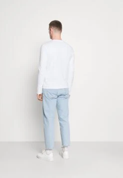 Pier One 5 Pack - Longsleeve - White/Dark Blu/Grey -Herenkleding Winkel 501e285d599547fa8b3d97a7168757c4