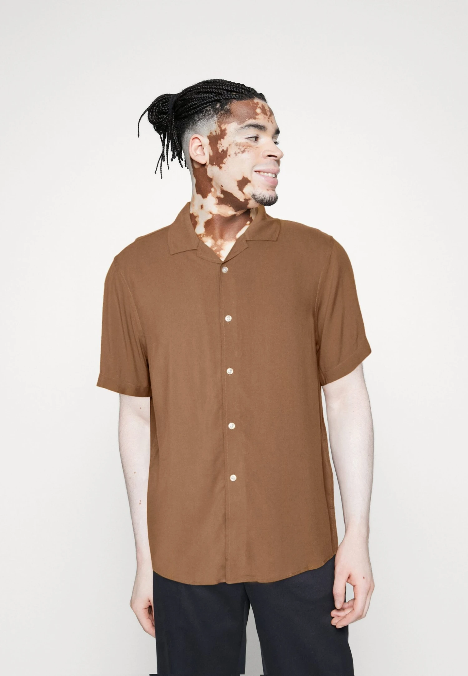 Pier One 3 Pack - Overhemd - Beige/Black/White 2 Pier One 3 Pack - Overhemd - Beige/Black/White - Afbeelding 2