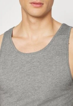 Pier One Rib Vestlue - Hemd - Grey/White/Blue -Herenkleding Winkel 651f5eab990948179a19a8d8a182168d