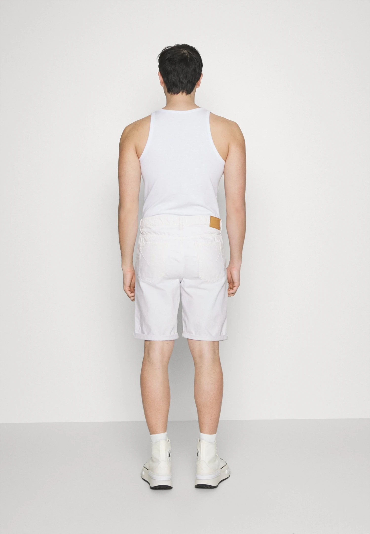 Pier One Colored Twill White Denim - Jeansshort - White Denim 3 Pier One Colored Twill White Denim - Jeansshort - White Denim - Afbeelding 3