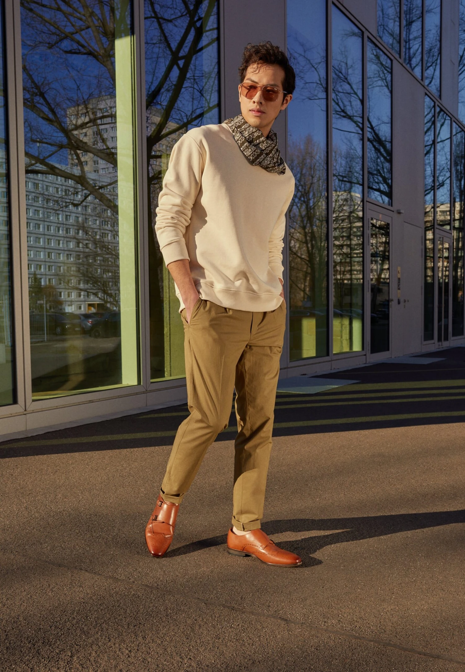 Pier One Leather - Instappers - Cognac 3 Pier One Leather - Instappers - Cognac - Afbeelding 3