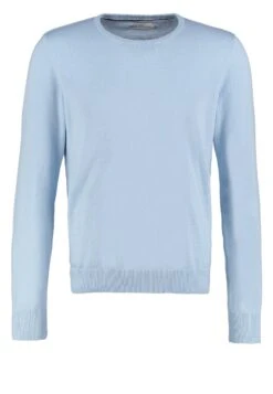 Pier One Basic Crewneck - Trui - Light Blue -Herenkleding Winkel 80f1c7c7bbed4ed08a43aa5550fa92e2