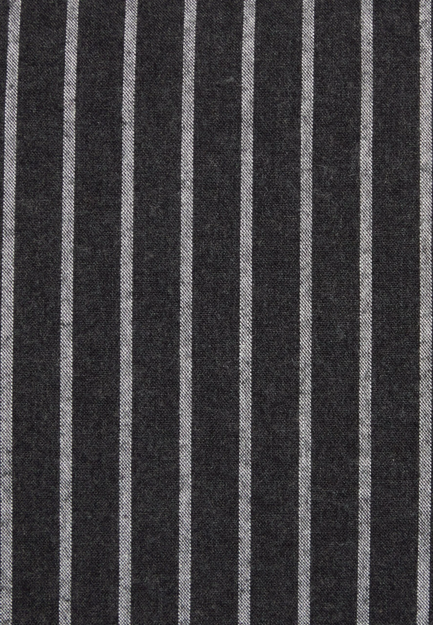 Pier One Flannel Stripes- Overhemd - Dark Grey 3 Pier One Flannel Stripes- Overhemd - Dark Grey - Afbeelding 3