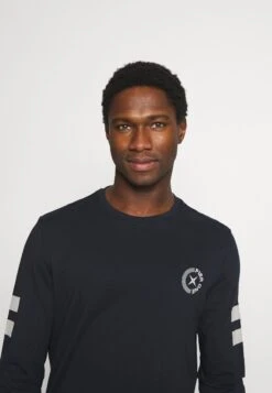 Pier One Longsleeve - Dark Blue -Herenkleding Winkel 893a551f66584759890338769236c129