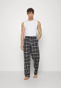 Herenkleding Winkel 36 Pier One 2 Pack - Pyjamabroek -Dark Blue