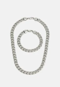 Pier One 2Pack Set - Ketting - Silver-Coloured