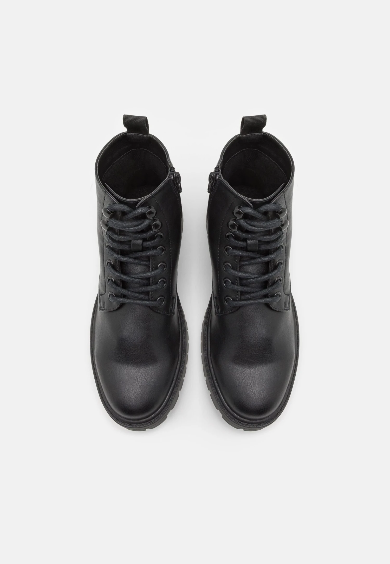 Pier One Unisex - Veterboots - Black 4 Pier One Unisex - Veterboots - Black - Afbeelding 4
