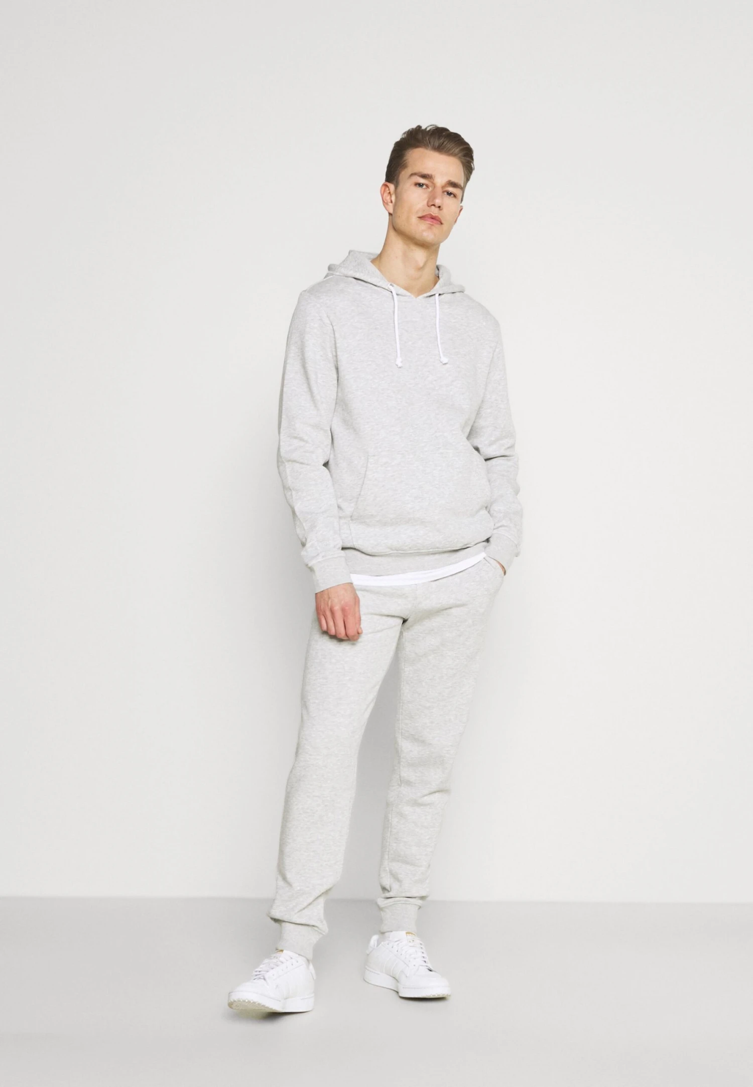 Pier One 2 Pack - Trainingsbroek - Mottled Light Grey/Mottled Dark Blue 1 Pier One 2 Pack - Trainingsbroek - Mottled Light Grey/Mottled Dark Blue