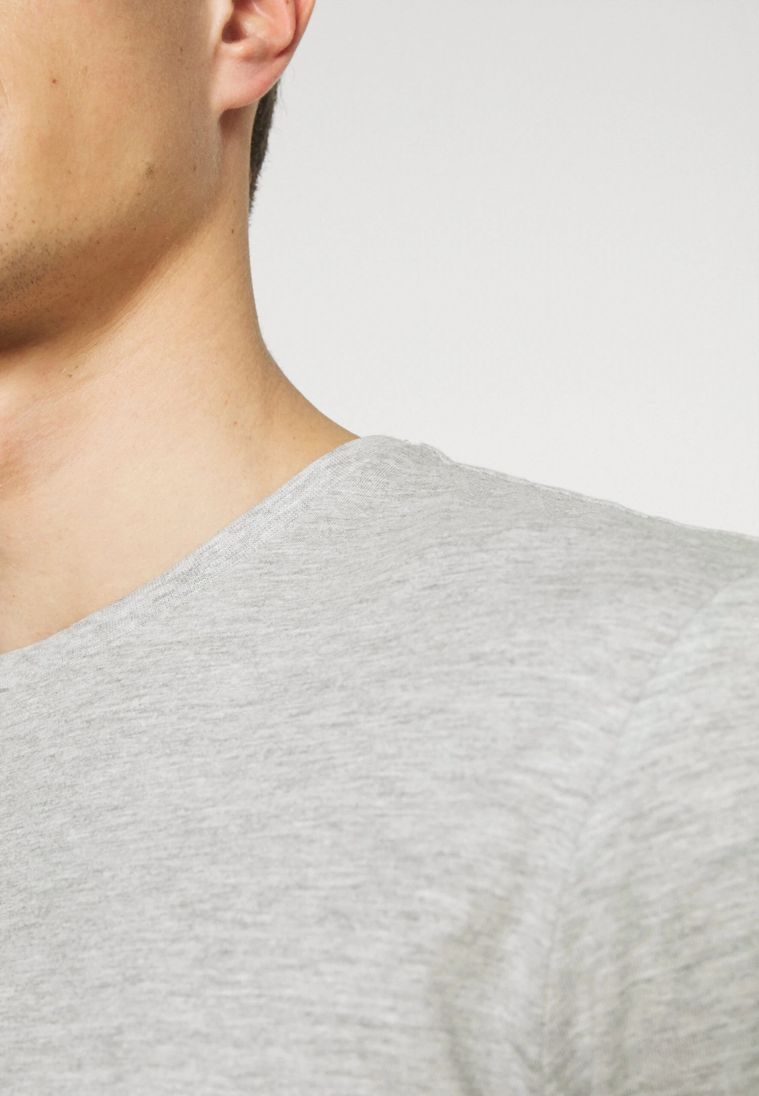 Pier One 3 Pack - T-Shirt Basic - Black/Grey/Bordeaux 7 Pier One 3 Pack - T-Shirt Basic - Black/Grey/Bordeaux - Afbeelding 7