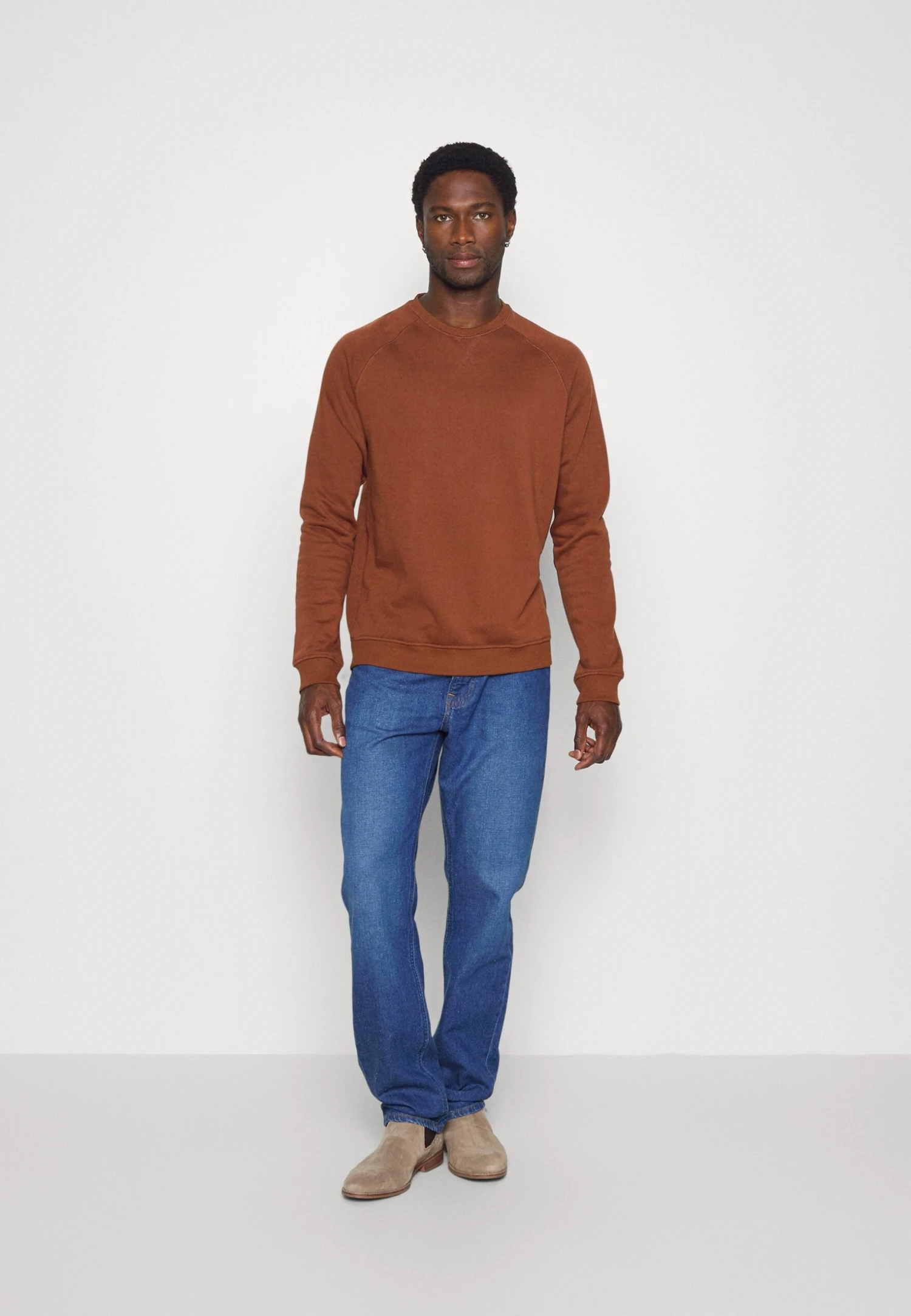 Pier One 2 Pack - Sweater - Light Brown/Black 1 Pier One 2 Pack - Sweater - Light Brown/Black