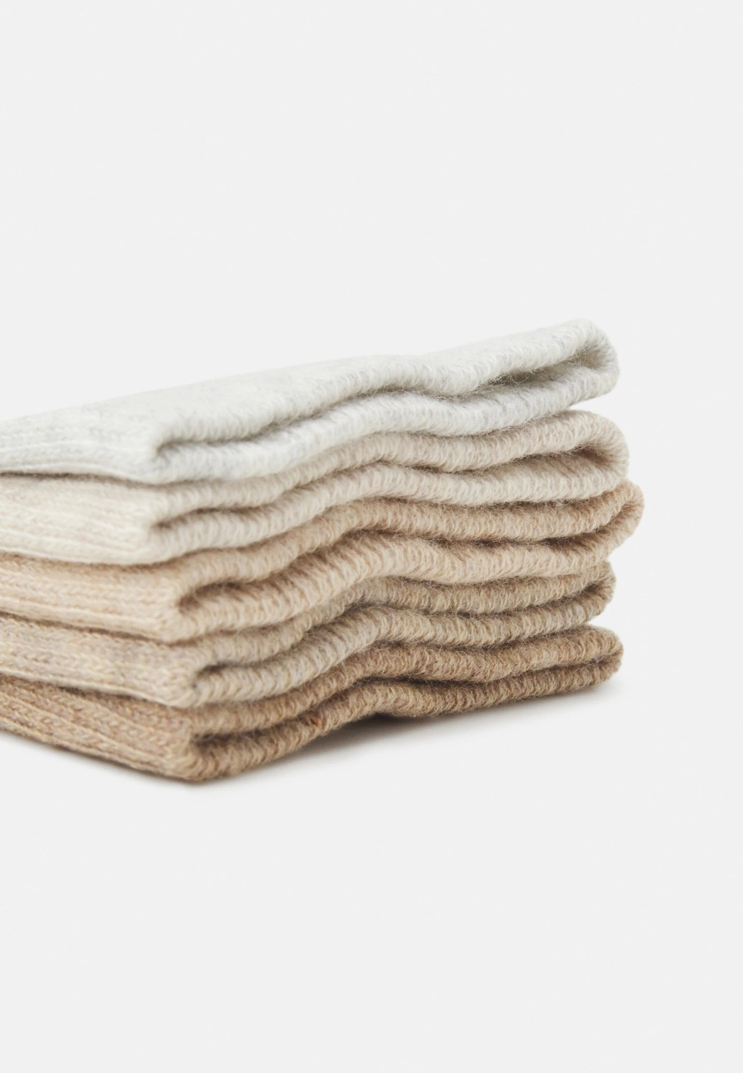 Pier One 5Pack - Sokken - Off-White/Beige/Tan 2 Pier One 5Pack - Sokken - Off-White/Beige/Tan - Afbeelding 2