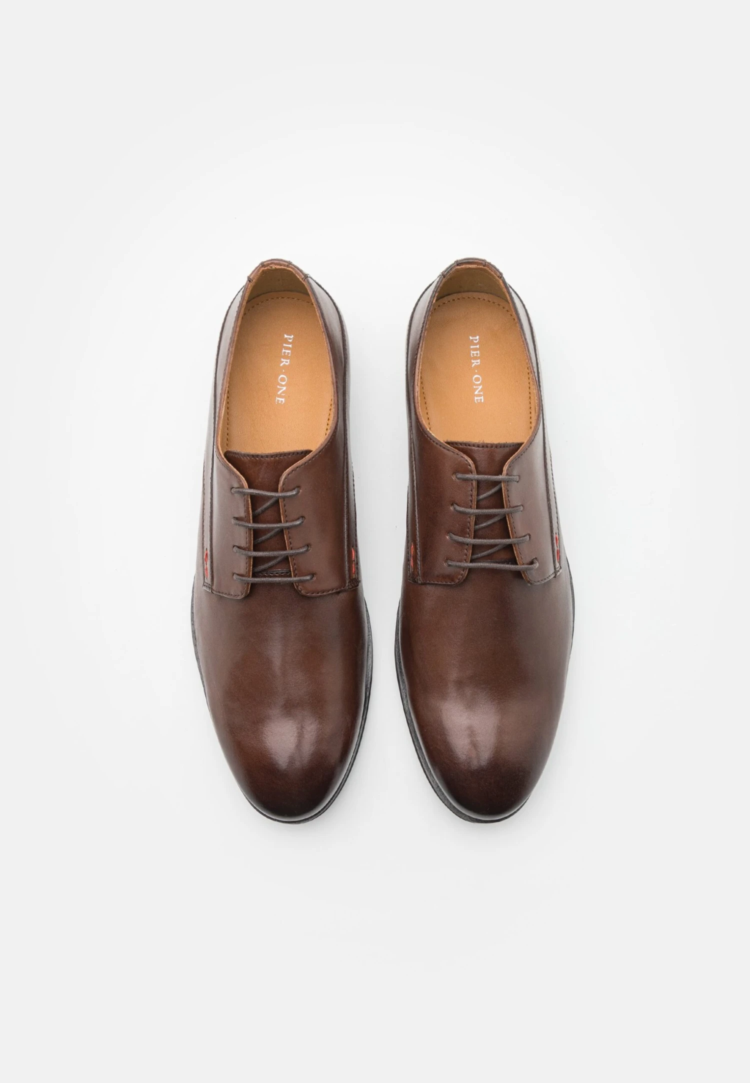 Pier One Leather - Veterschoenen - Brown 4 Pier One Leather - Veterschoenen - Brown - Afbeelding 4