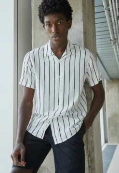 Pier One 2 Pack - Overhemd - Black/White -Herenkleding Winkel e9850c2e54ca4eb6b01614842b047075