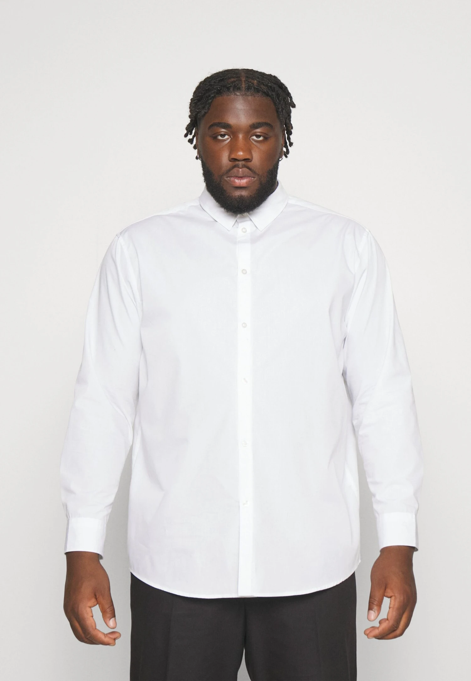 Pier One 2 Pack- Zakelijk Overhemd - White/Light Blue 2 Pier One 2 Pack- Zakelijk Overhemd - White/Light Blue - Afbeelding 2