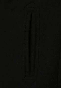 Pier One Halflange Jas - Black -Herenkleding Winkel f98ad9164e9e43bd97fdd8c0b6de9848