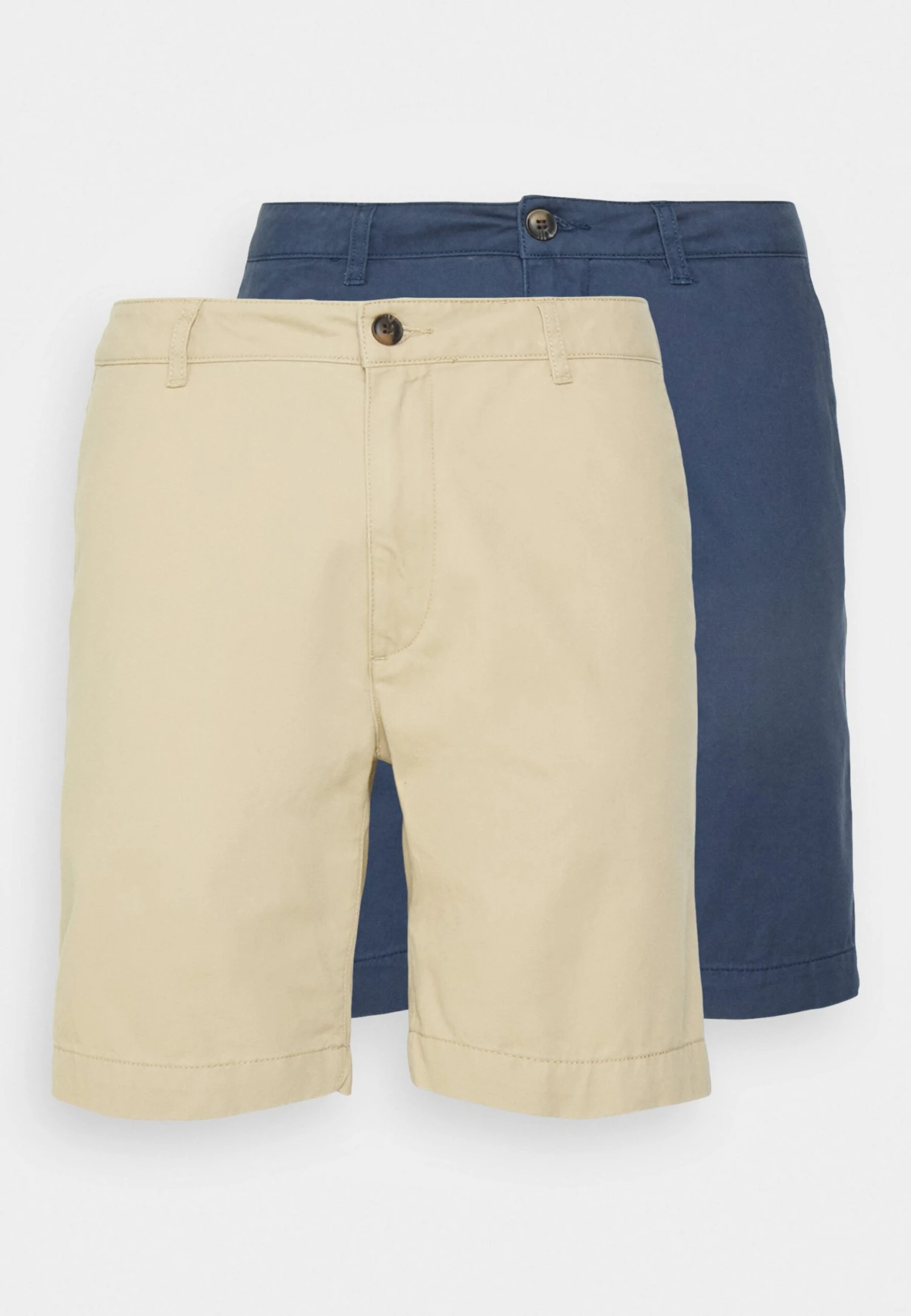 Pier One 2 Pack - Shorts -Dark Blue/Tan 10 Pier One 2 Pack - Shorts -Dark Blue/Tan - Afbeelding 10