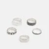 Pier One 5 Pack - Ring - Silver-Coloured